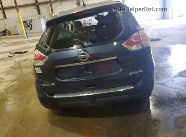 KNMAT2MVXGP655667 2016 NISSAN ROGUE Blue Vista trasera