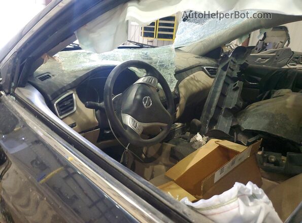 KNMAT2MVXGP655667 2016 NISSAN ROGUE Blue Vista del salpicadero