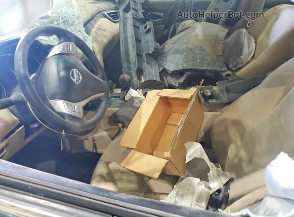 KNMAT2MVXGP655667 2016 NISSAN ROGUE Blue Vista interior delantera