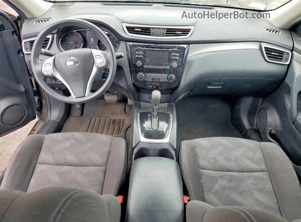 KNMAT2MVXGP662814 2016 NISSAN ROGUE Green Vista del salpicadero