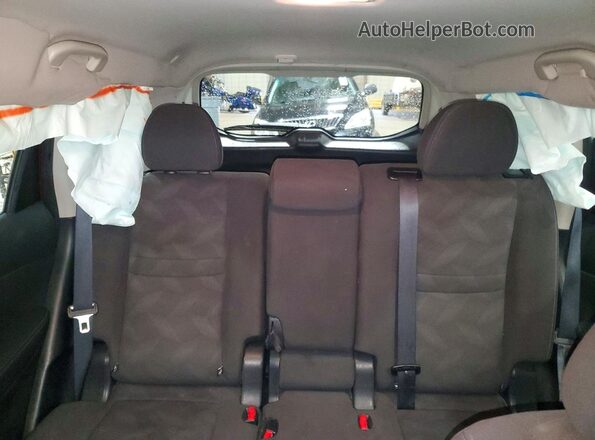 KNMAT2MVXGP685882 2016 NISSAN ROGUE Красный Вид задних сидений