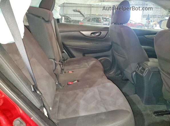 KNMAT2MVXGP685882 2016 NISSAN ROGUE Красный Вид задней части салона