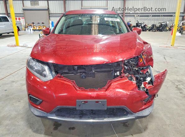KNMAT2MVXGP685882 2016 NISSAN ROGUE Красный Вид спереди