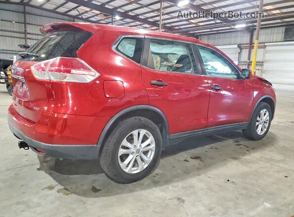 KNMAT2MVXGP685882 2016 NISSAN ROGUE Красный Задняя правая четверть