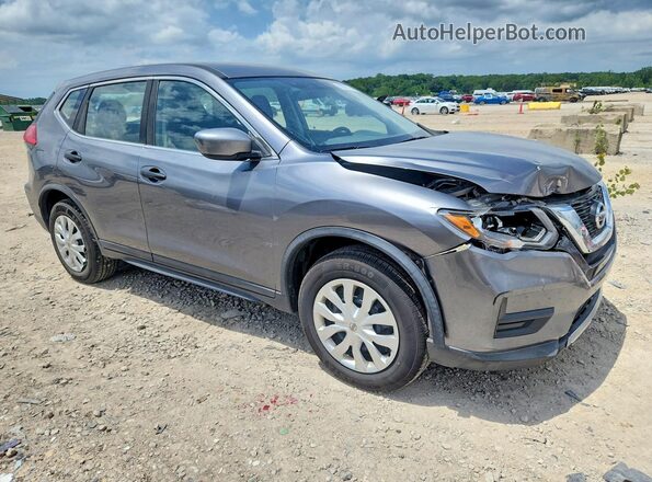 KNMAT2MVXHP516589 2017 NISSAN ROGUE Серый Передняя правая четверть