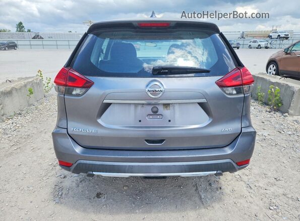 KNMAT2MVXHP516589 2017 NISSAN ROGUE Серый Вид сзади