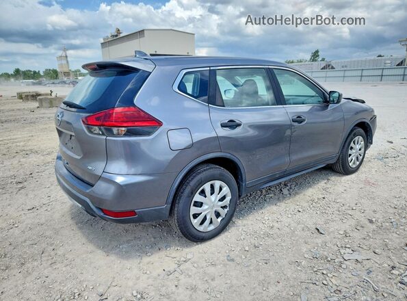 KNMAT2MVXHP516589 2017 NISSAN ROGUE Серый Задняя правая четверть