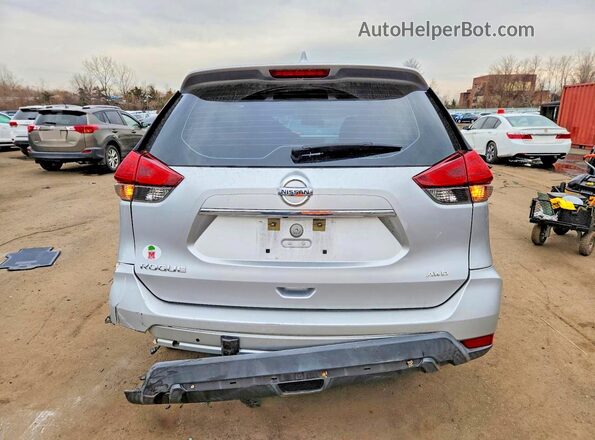 KNMAT2MVXHP602257 2017 NISSAN ROGUE Silver უკანა ხედი