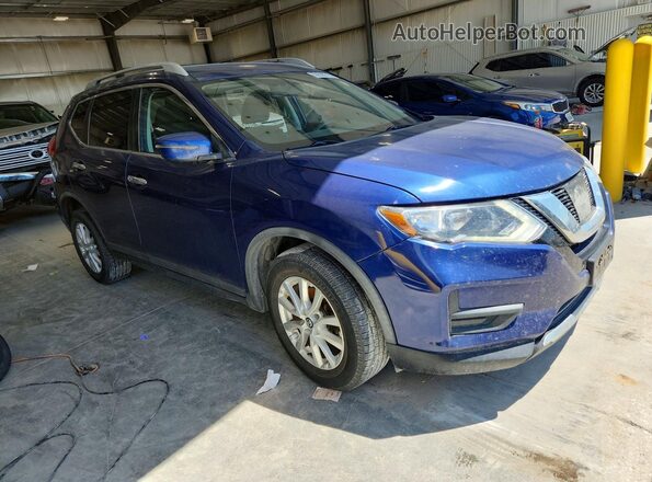 KNMAT2MVXHP602307 2017 NISSAN ROGUE Blue Front right