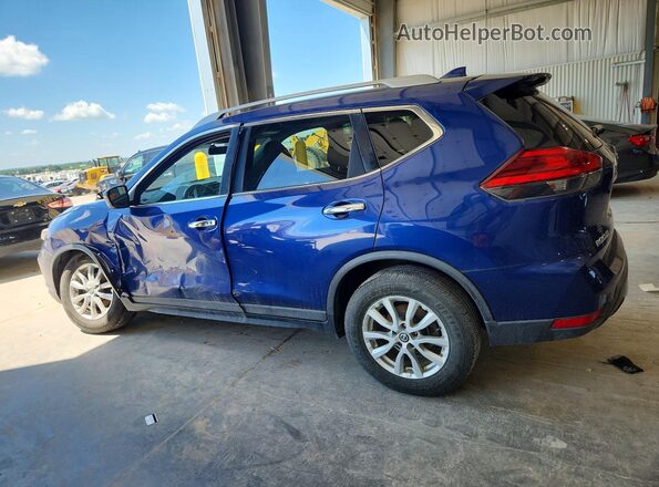 KNMAT2MVXHP602307 2017 NISSAN ROGUE Blue Rear left