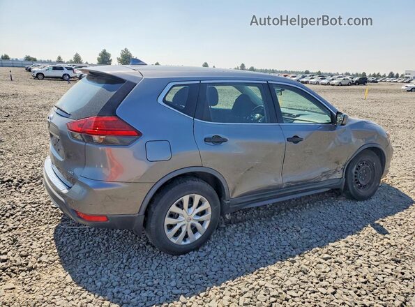 KNMAT2MVXHP618992 2017 NISSAN ROGUE Серый Задняя правая четверть