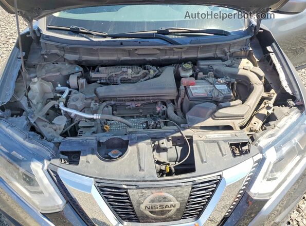 KNMAT2MVXHP618992 2017 NISSAN ROGUE Серый Вид подкапотного пространства