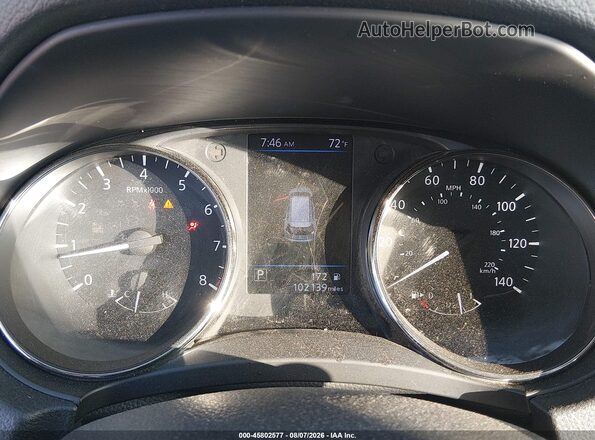 KNMAT2MVXJP501547 2018 NISSAN ROGUE White Հետևի նստատեղերի տեսք