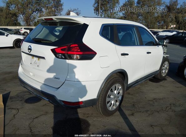 KNMAT2MVXJP501547 2018 NISSAN ROGUE White Հետևի աջ