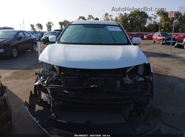KNMAT2MVXJP501547 2018 NISSAN ROGUE White Սարքավորումների վահանակի տեսք