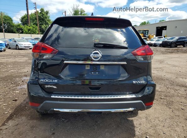 KNMAT2MVXJP509454 2018 NISSAN ROGUE Black Հետևի տեսք