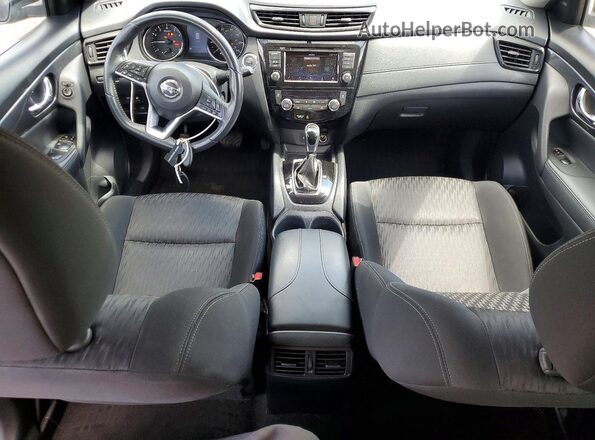 KNMAT2MVXJP509454 2018 NISSAN ROGUE Black Առջևի վահանակի տեսք