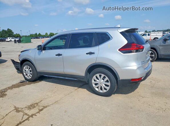 KNMAT2MVXJP512984 2018 NISSAN ROGUE Серебряный Задняя левая четверть