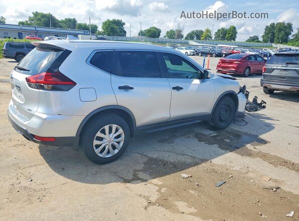 KNMAT2MVXJP512984 2018 NISSAN ROGUE Серебряный Задняя правая четверть