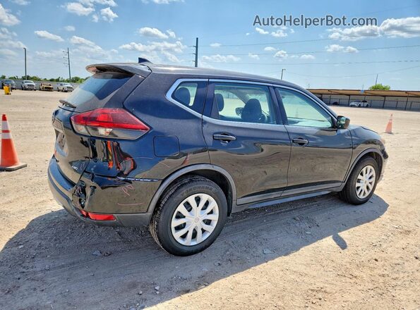 KNMAT2MVXJP516033 2018 NISSAN ROGUE Black Tył prawy