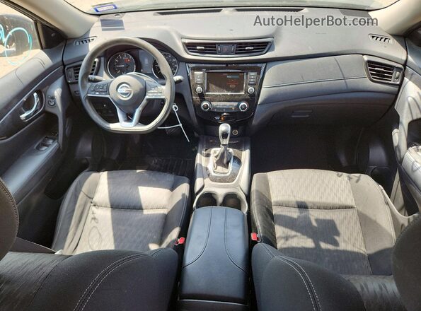 KNMAT2MVXJP516033 2018 NISSAN ROGUE Black Widok deski rozdzielczej