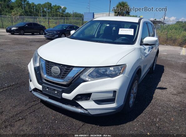 KNMAT2MVXJP554068 2018 NISSAN ROGUE White Front view