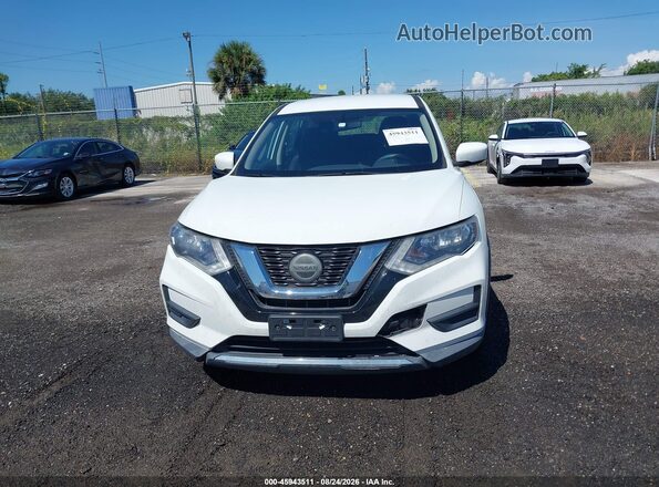 KNMAT2MVXJP554068 2018 NISSAN ROGUE White Instrument cluster view