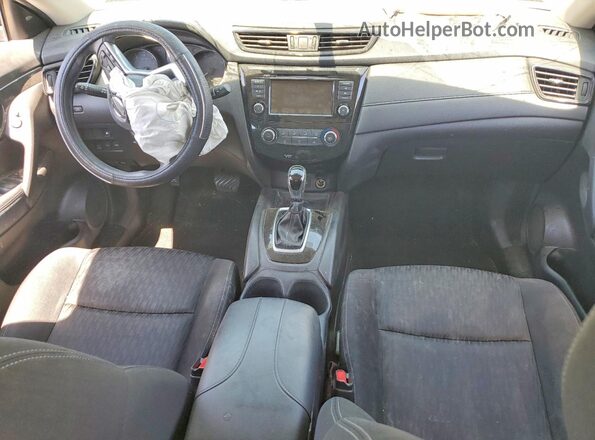 KNMAT2MVXJP554328 2018 NISSAN ROGUE Gray Dashboard view