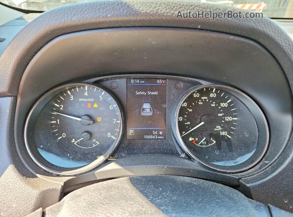 KNMAT2MVXJP557875 2018 NISSAN ROGUE Серый Вид щитка приборов