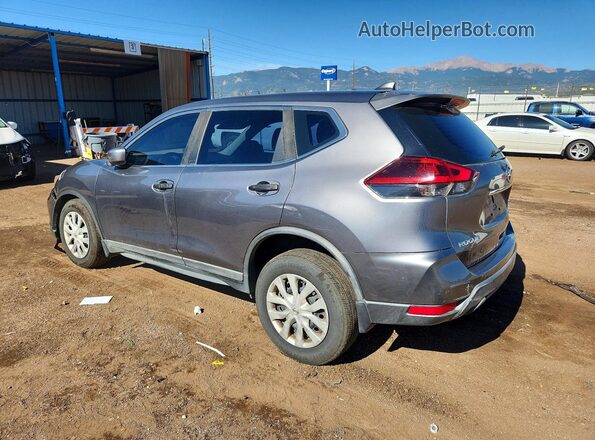KNMAT2MVXJP557875 2018 NISSAN ROGUE Серый Задняя левая четверть
