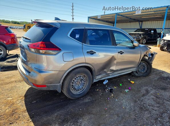 KNMAT2MVXJP557875 2018 NISSAN ROGUE Серый Задняя правая четверть