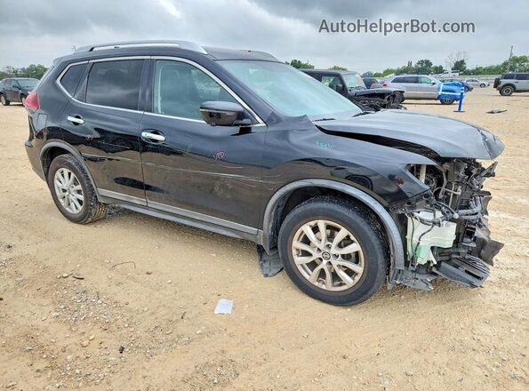 KNMAT2MVXJP588303 2018 NISSAN ROGUE Black Առջևի աջ