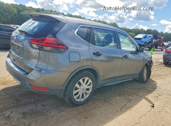 KNMAT2MVXJP606296 2018 NISSAN ROGUE Серый Задняя правая четверть