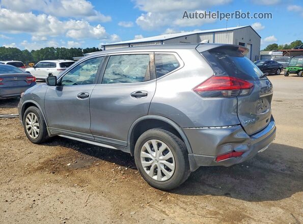 KNMAT2MVXJP606296 2018 NISSAN ROGUE Серый Задняя левая четверть