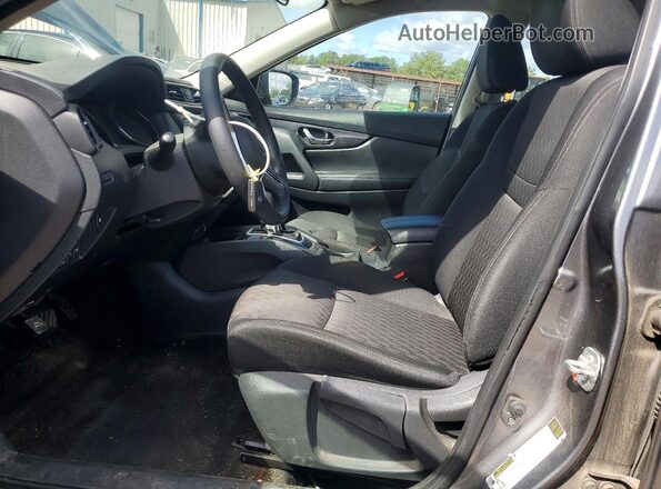 KNMAT2MVXJP606296 2018 NISSAN ROGUE Серый Вид салона спереди
