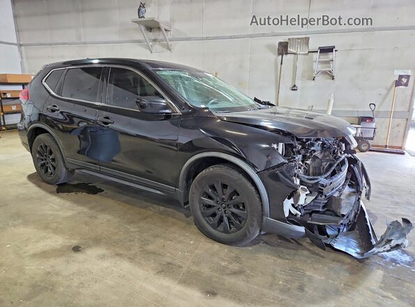 KNMAT2MVXKP510203 2019 NISSAN ROGUE Черный Передняя правая четверть