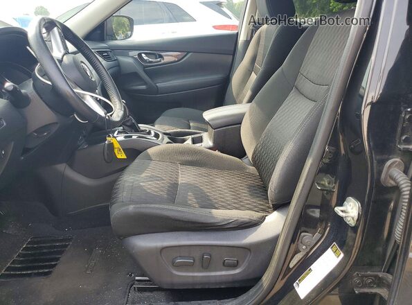 KNMAT2MVXLP515838 2020 NISSAN ROGUE Black წინა სალონის ხედი