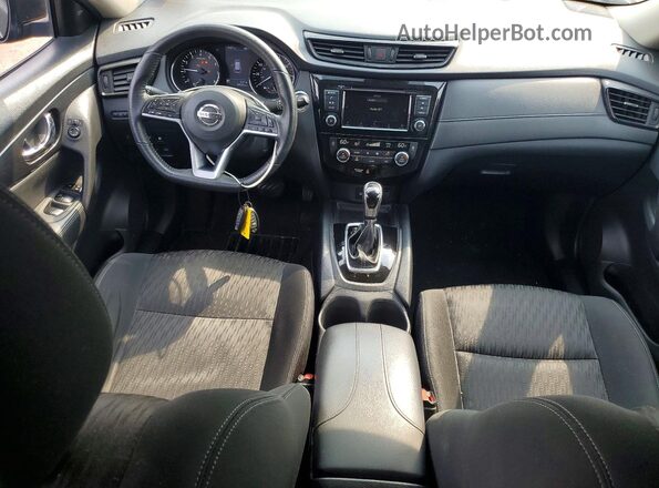 KNMAT2MVXLP515838 2020 NISSAN ROGUE Black წინა პანელის ხედი