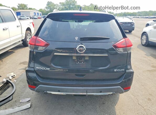 KNMAT2MVXLP515838 2020 NISSAN ROGUE Black უკანა ხედი
