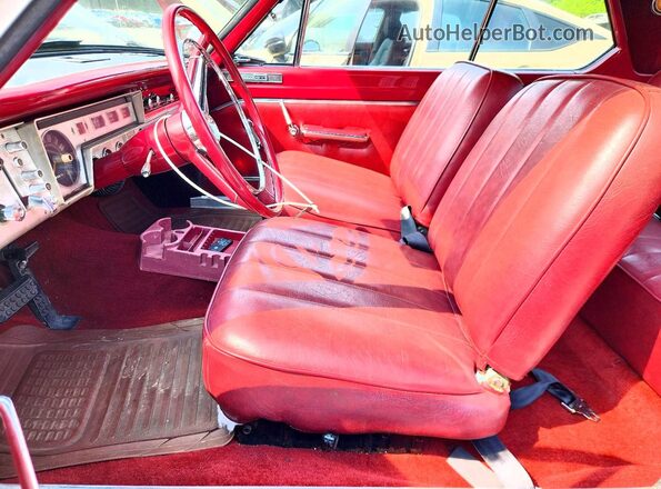 L445177382 1964 DODGE DART White Vista interior delantera