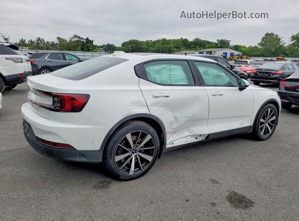 LPSED3KA0NL057427 2022 POLESTAR 2 Белый Задняя правая четверть