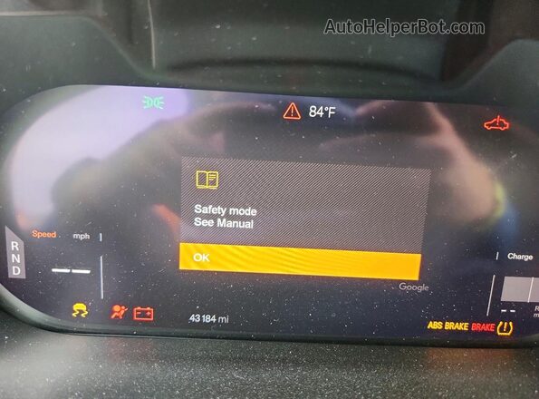 LPSED3KA0NL085079 2022 POLESTAR 2 Черный Вид щитка приборов