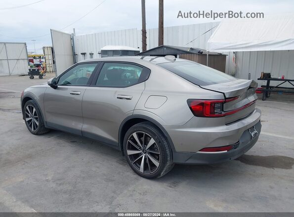 LPSED3KA4ML012666 2021 POLESTAR 2 Серый Задняя левая четверть