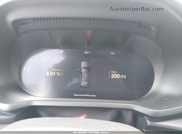 LPSED3KA4ML012666 2021 POLESTAR 2 Серый Вид задних сидений
