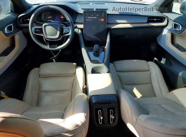 LPSED3KA6ML015665 2021 POLESTAR 2 Black Dashboard view