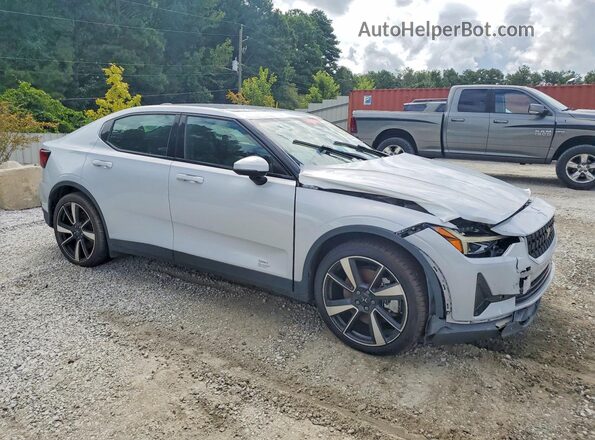 LPSED3KA7NL056470 2022 POLESTAR 2 Серебряный Передняя правая четверть