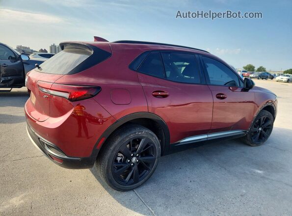 LRBAZLR40ND021320 2022 BUICK ENVISION Red Trasero derecho