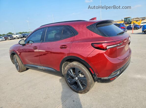 LRBAZLR40ND021320 2022 BUICK ENVISION Red Trasero izquierdo