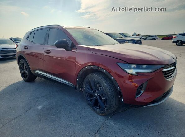 LRBAZLR40ND021320 2022 BUICK ENVISION Red Delantero derecho