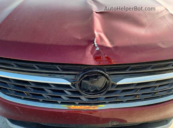 LRBAZLR40ND021320 2022 BUICK ENVISION Red Vista del compartimento del motor